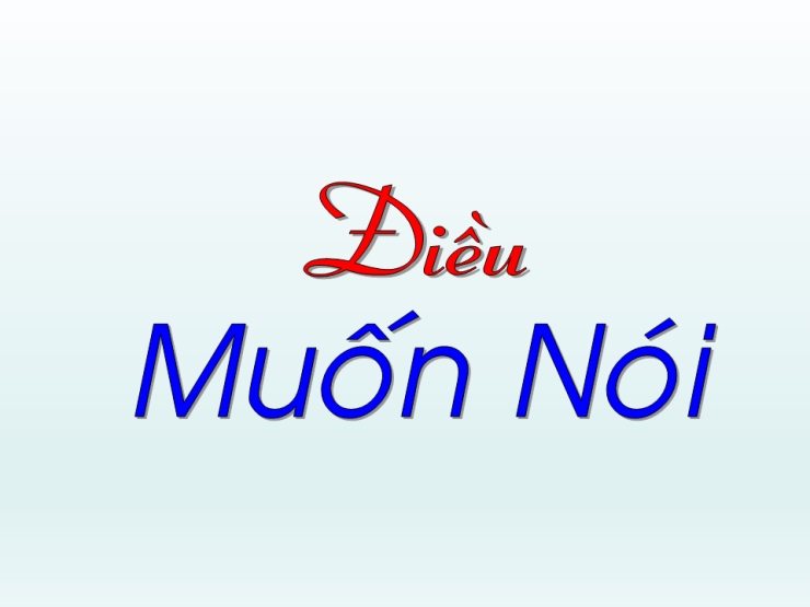 Điều Muốn Nói
