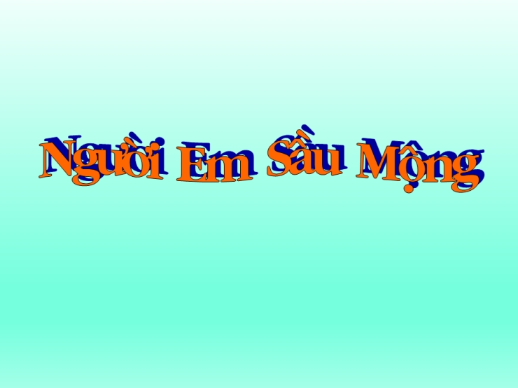 Người Em Sầu Mộng
