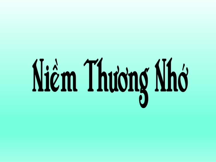 Niềm Thương Nhớ