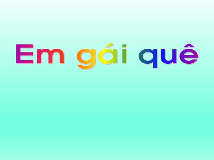 Em gái quê