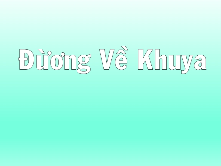Đường Về Khuya