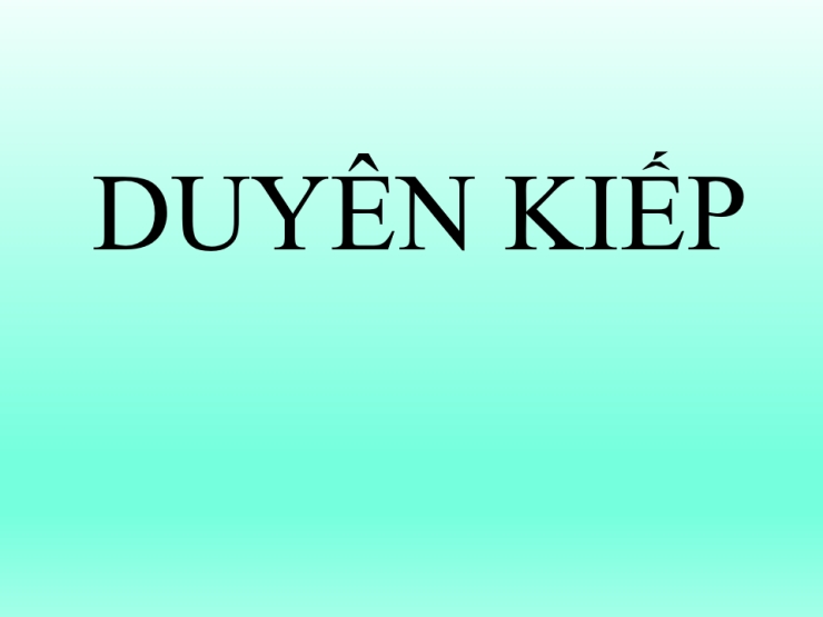 Duyên Kiếp