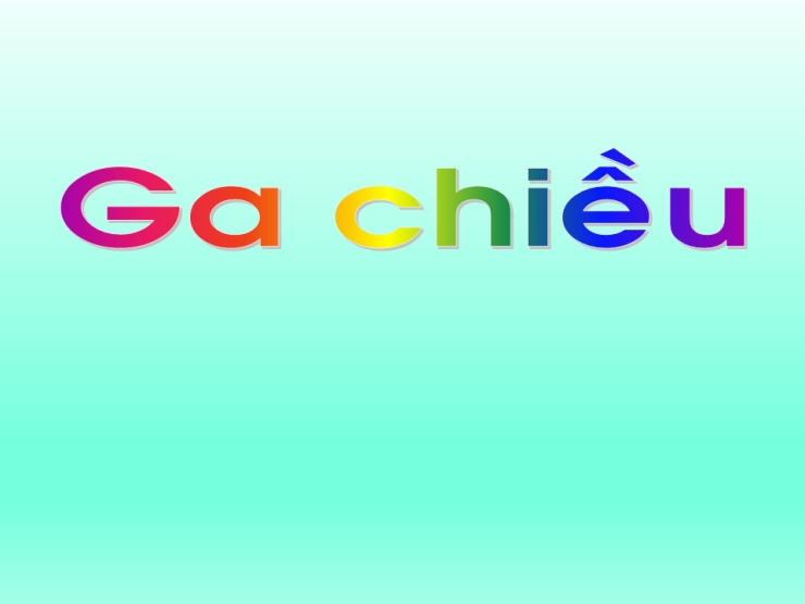 Ga Chiều