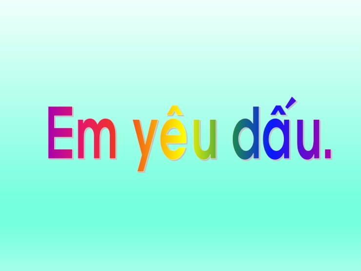 Em Yêu Dấu