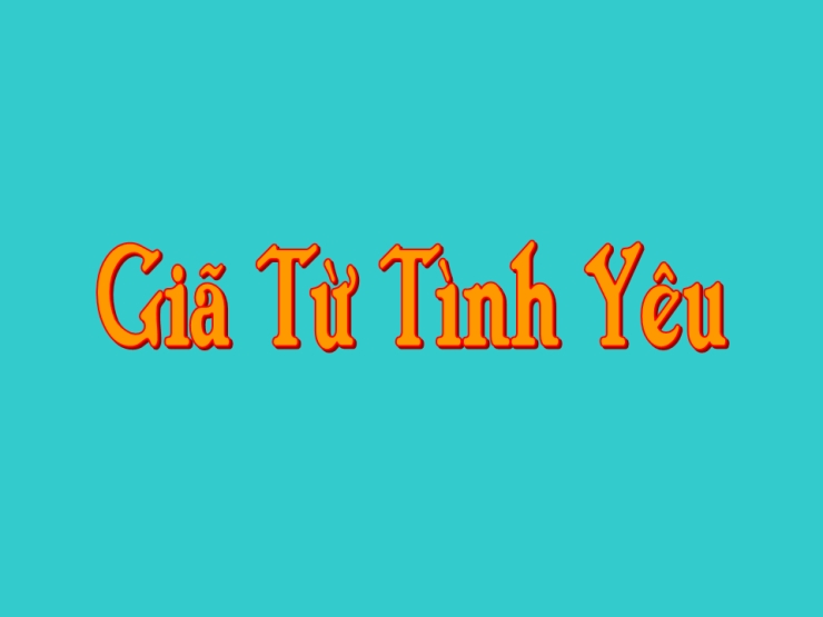 Giã Từ Tình Yêu