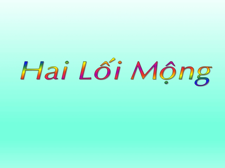 Hai Lối Mộng