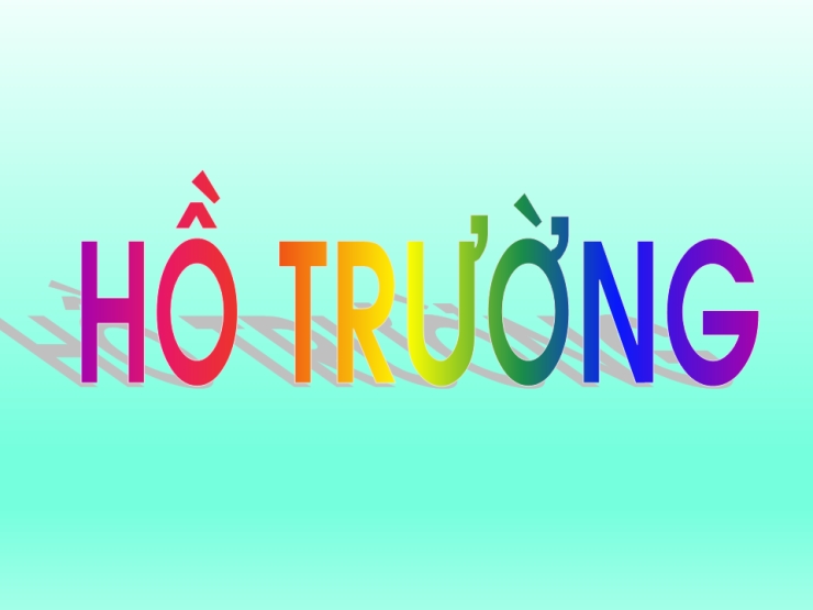 Hồ Trường