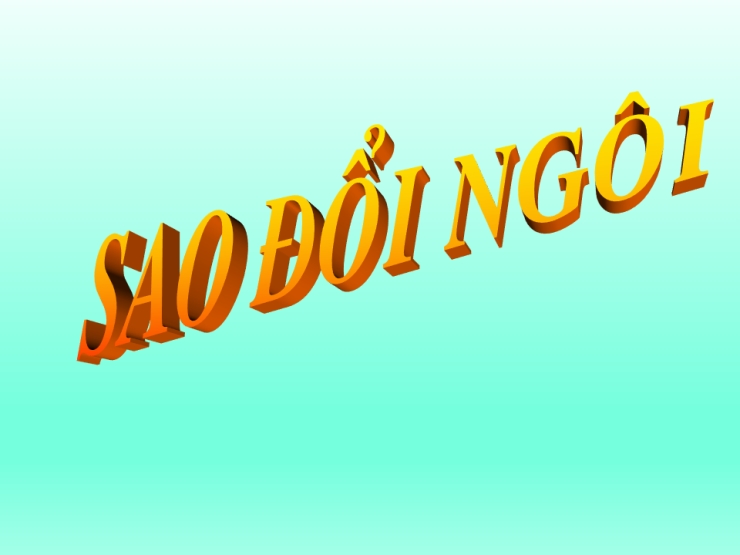 Sao Đổi Ngôi