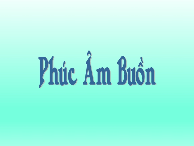 Phúc Âm Buồn