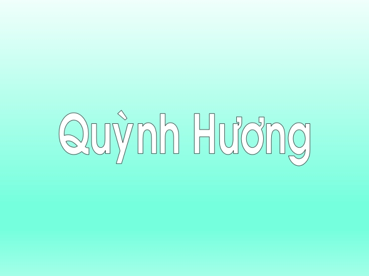 Quỳnh Hương