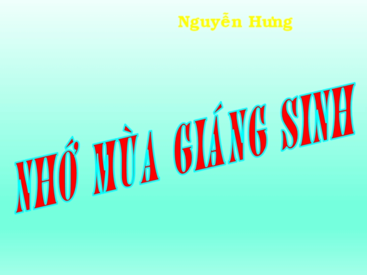 Nhớ Mùa Giáng Sinh