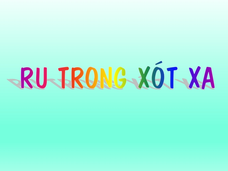 Ru Trong Xót Xa