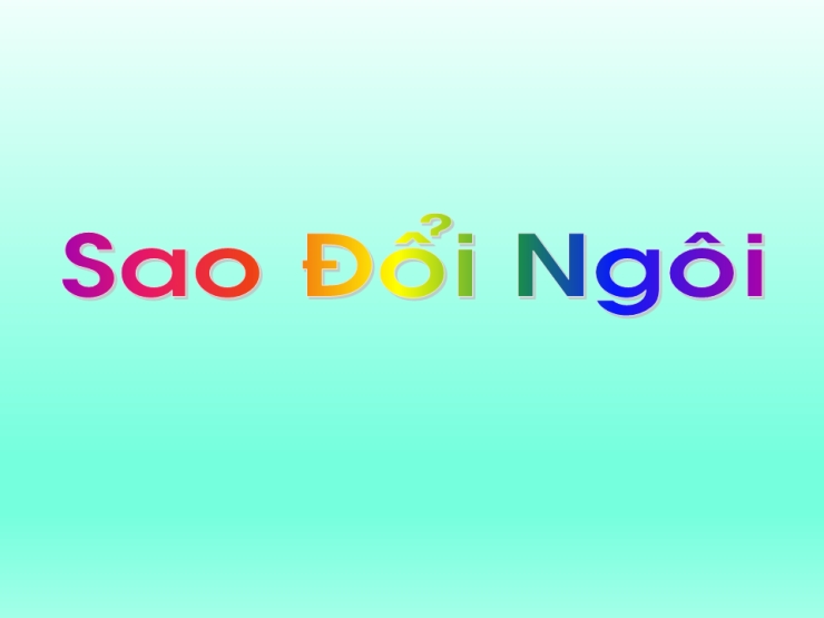 Sao Đổi Ngôi