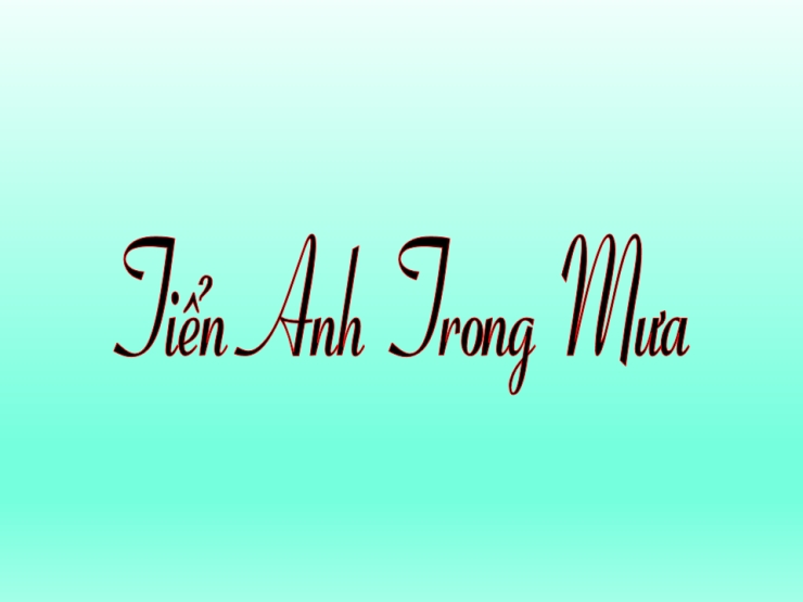 Tiễn Anh Trong Mưa