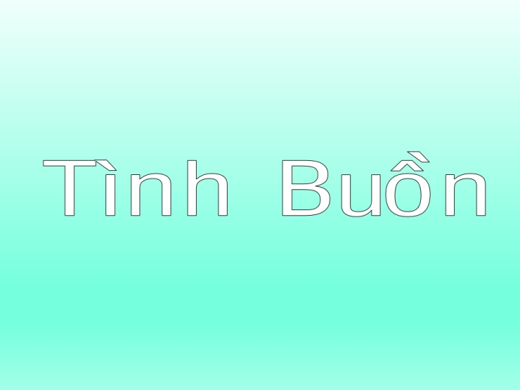Tình Buồn