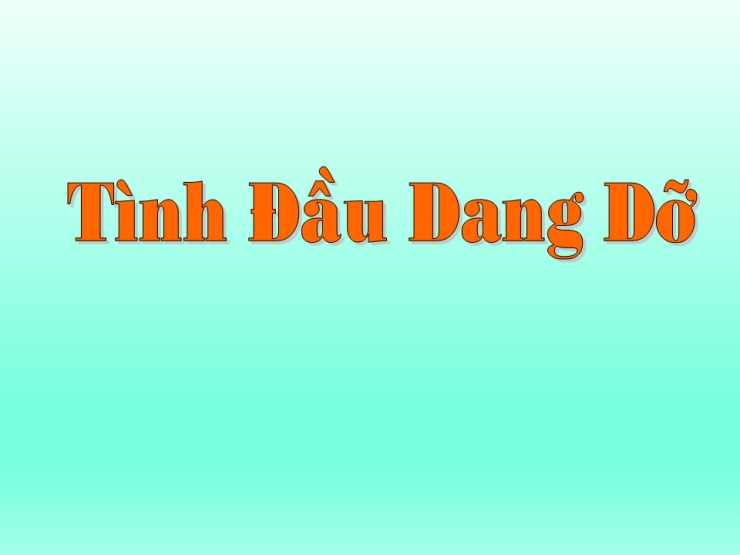 Tình Đầu Dang Dở (Lỡ Chuyến Đò Ngang)