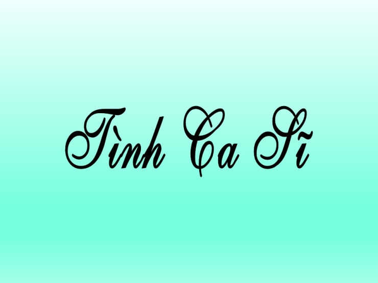 Tình Ca Sĩ