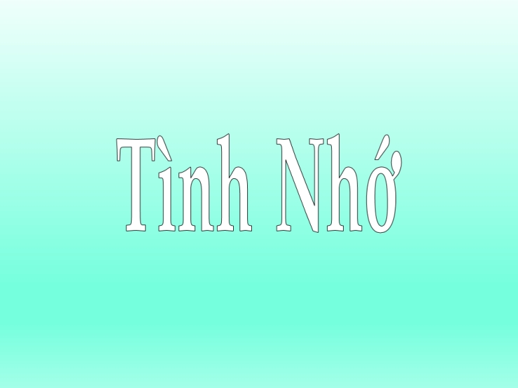 Tình Nhớ