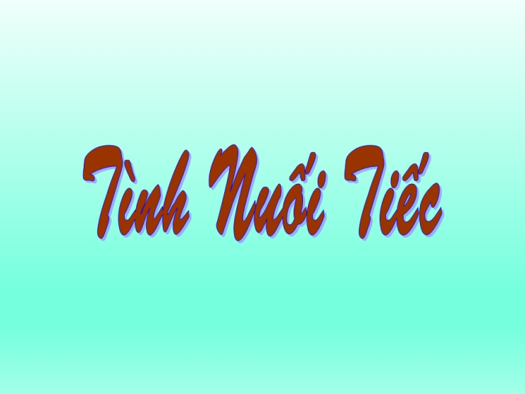 Tình Nuối Tiếc