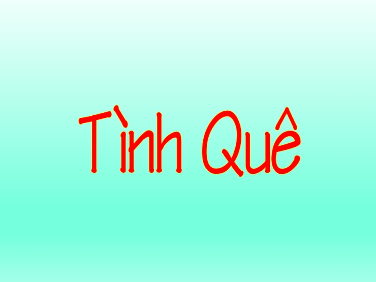 Tình quê