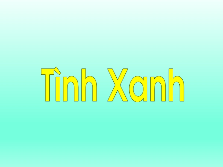 Tình Xanh