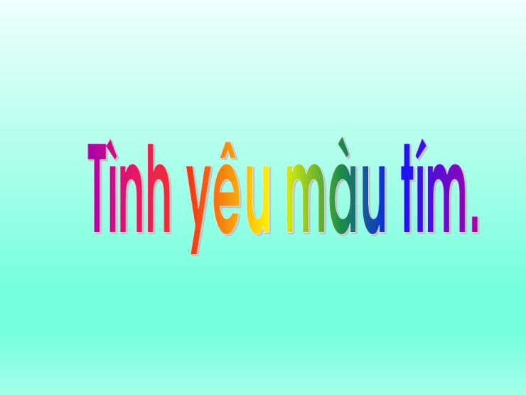 Tình Yêu Màu Tím