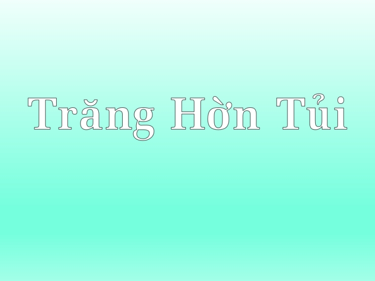Trăng Hờn Tủi
