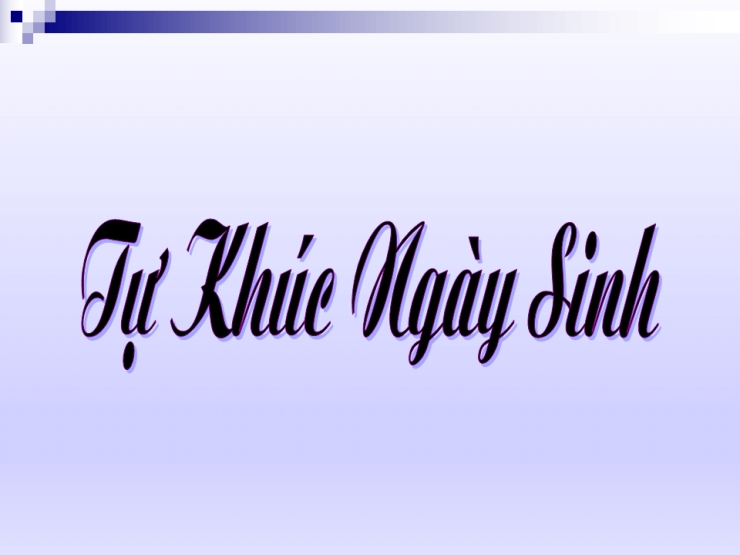 Tự Khúc Ngày Sinh