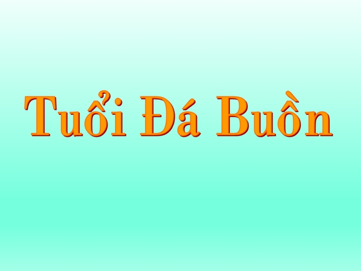 Tuổi Đá Buồn