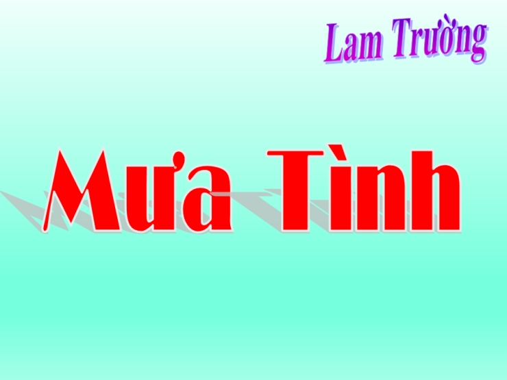 Mưa Tình