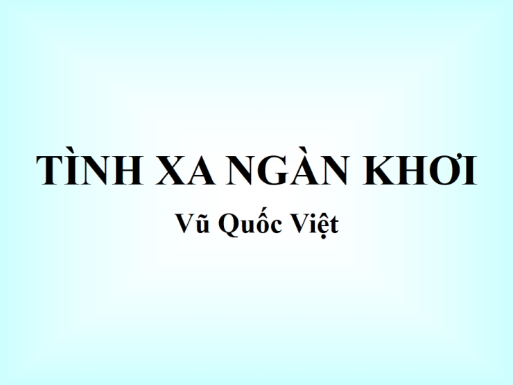 Tình Xa Ngàn Khơi