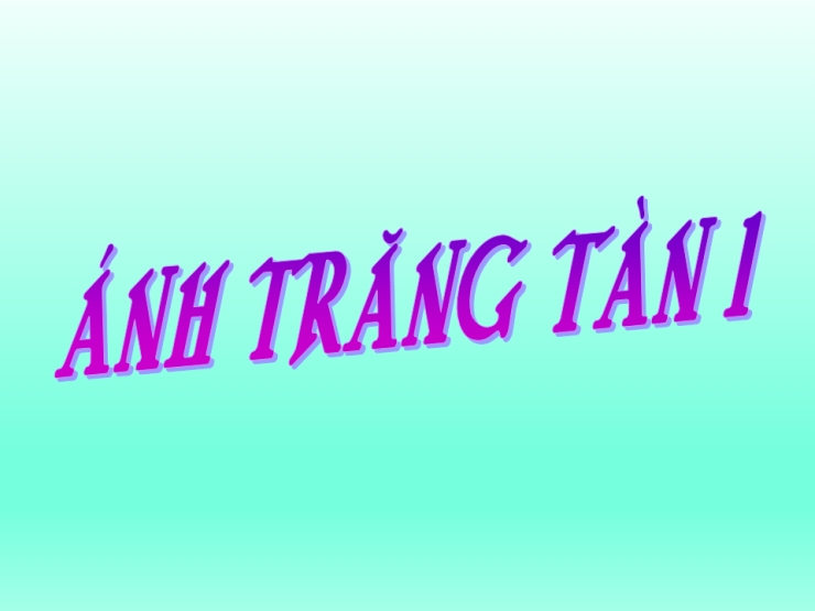 Ánh Trăng Tàn