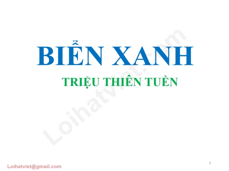 Biển Xanh