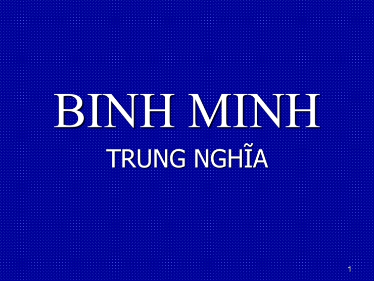  Bình Minh