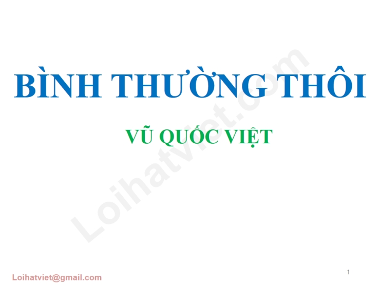 Bình Thường Thôi