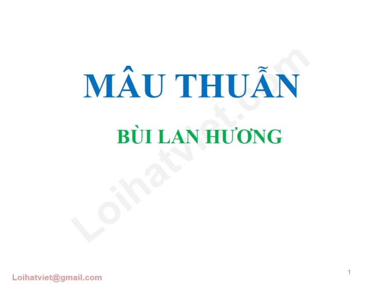 Mâu Thuẫn