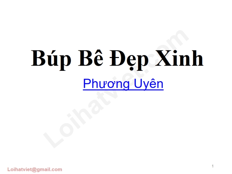 Búp Bê Đẹp Xinh