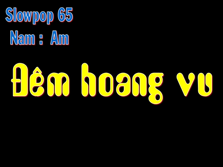 Đêm Hoang Vu