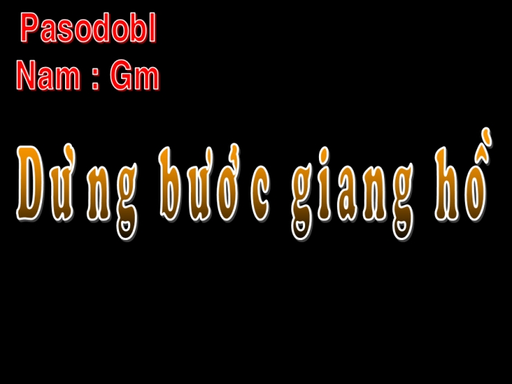 Dừng Bước Giang Hồ