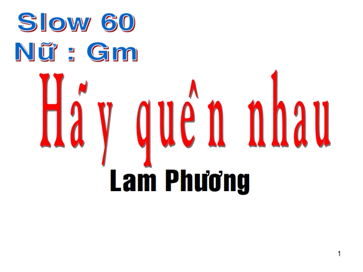 Hãy Quên Nhau