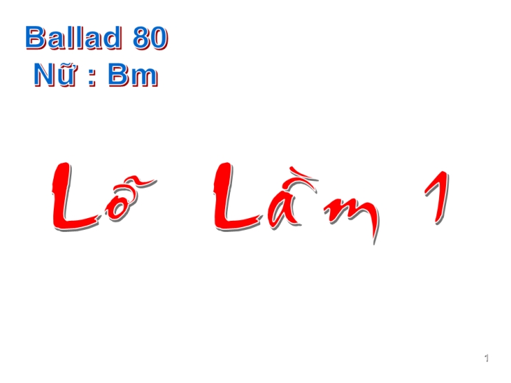 Lỡ Lầm