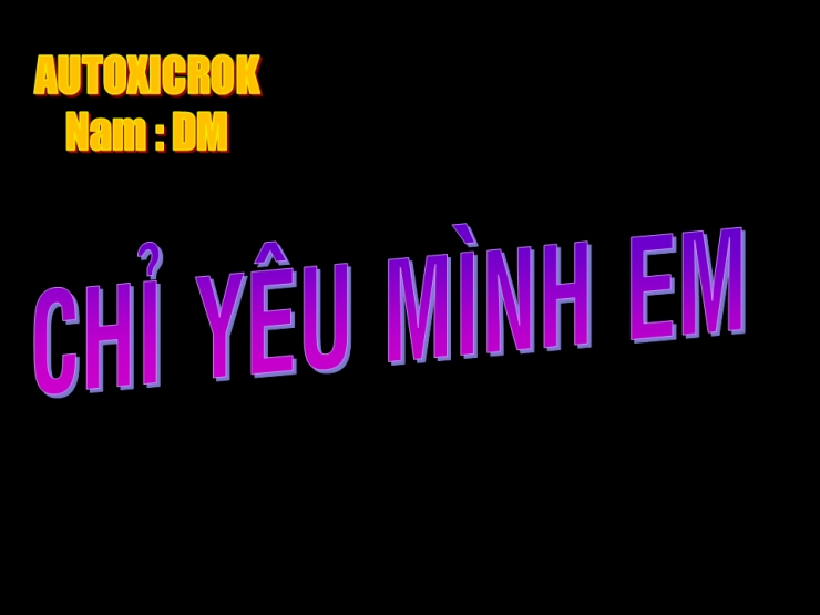 Chỉ Yêu Mình Em