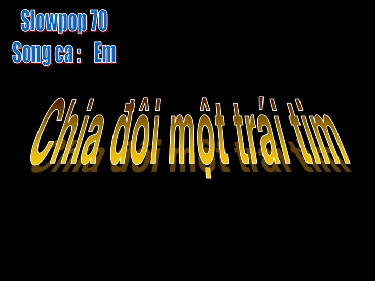 Chia Đôi Một Trái Tim
