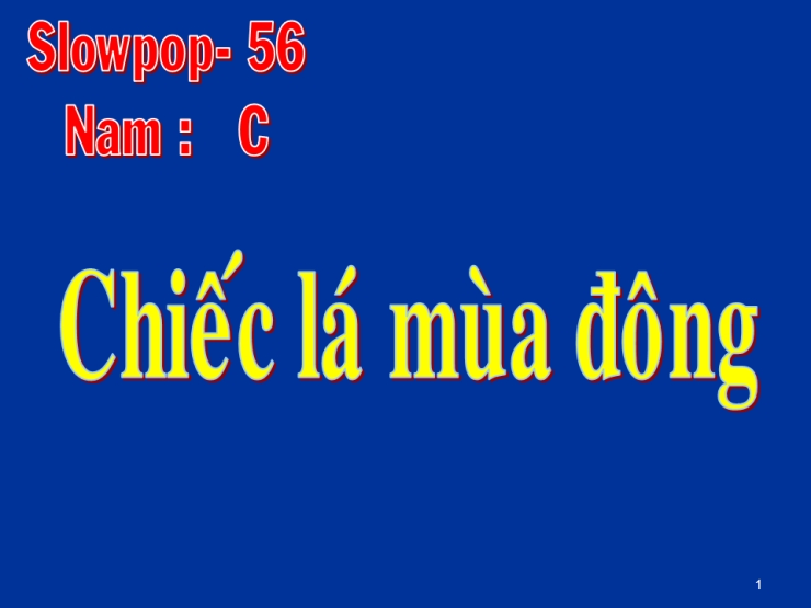 Chiếc Lá Mùa Đông