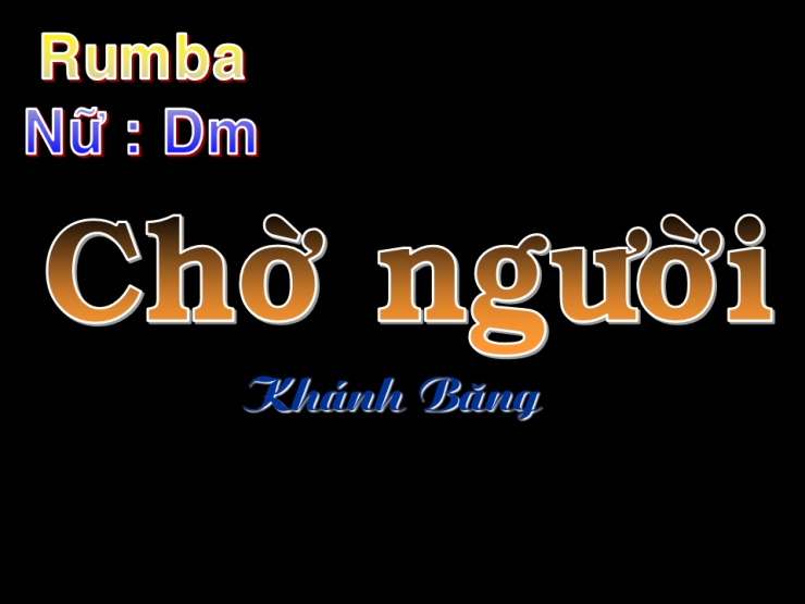 Chờ Người