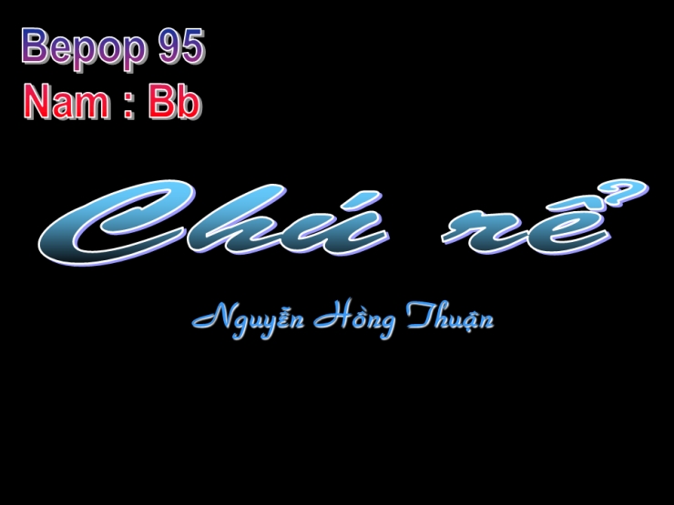 Chú Rể