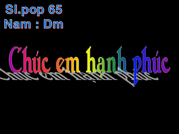 Chúc Em Hạnh Phúc