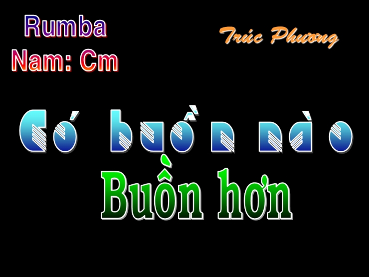 Có Buồn Nào Buồn Hơn