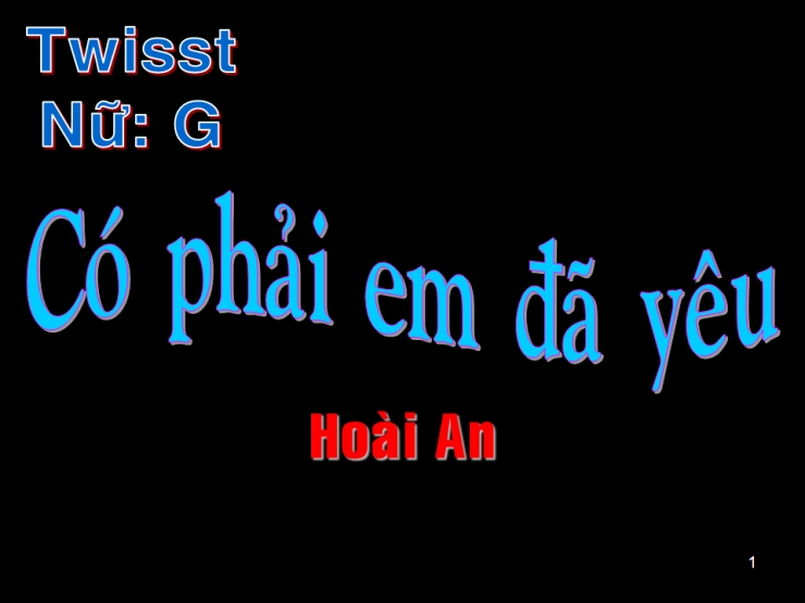 Có Phải Em Đã Yêu