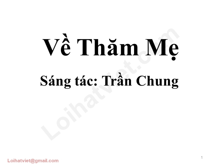 Về Thăm Mẹ